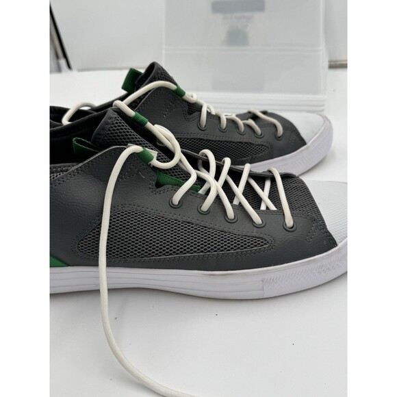CONVERSE ALL ⭐️ STAR Low Top Sneakers Shoes‎ Size Men 12, Women 14, Green/gray - Picture 10 of 16